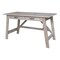 International Concepts Serendipity Desk with 2 Drawers, Washed Gray Taupe OF09-69 - alternate 1